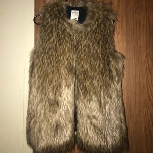 Zara fur vest